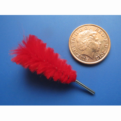 Red "Feather" Duster